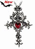 Renaissance Cross of Passion Pendant, by Alchemy Gothic